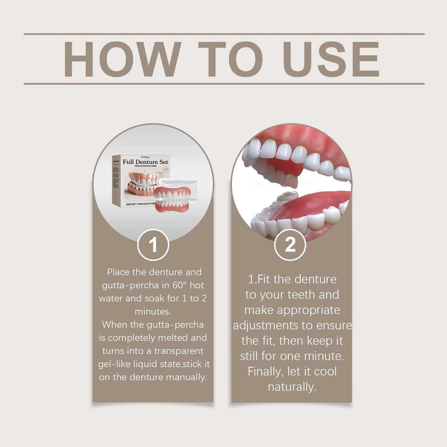 Camoora™ Denture Kit