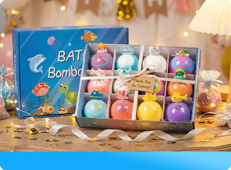 Camoora™ - 2PCS Bath Bombs Set with Toys Inside with Toys Inside